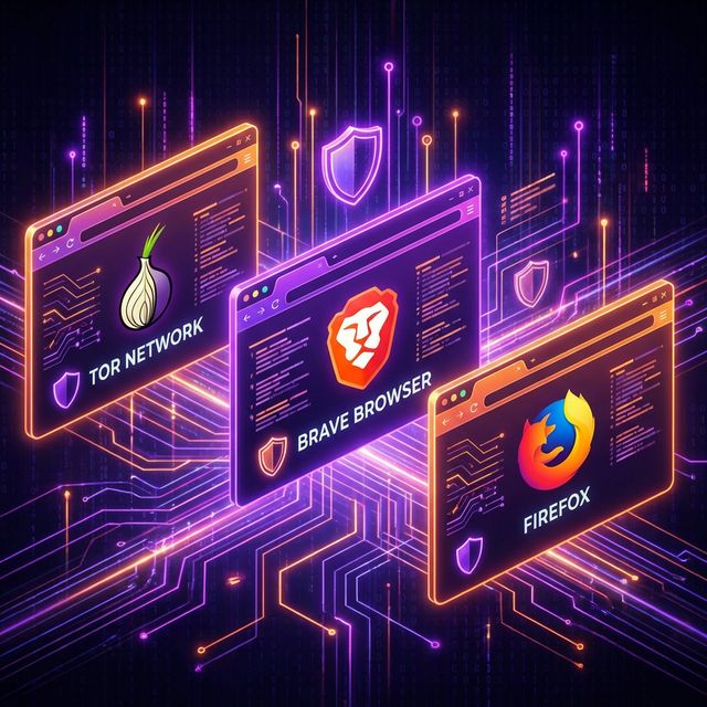 The Golden Age of Privacy Browsers: Tor, Brave, and Librewolf
